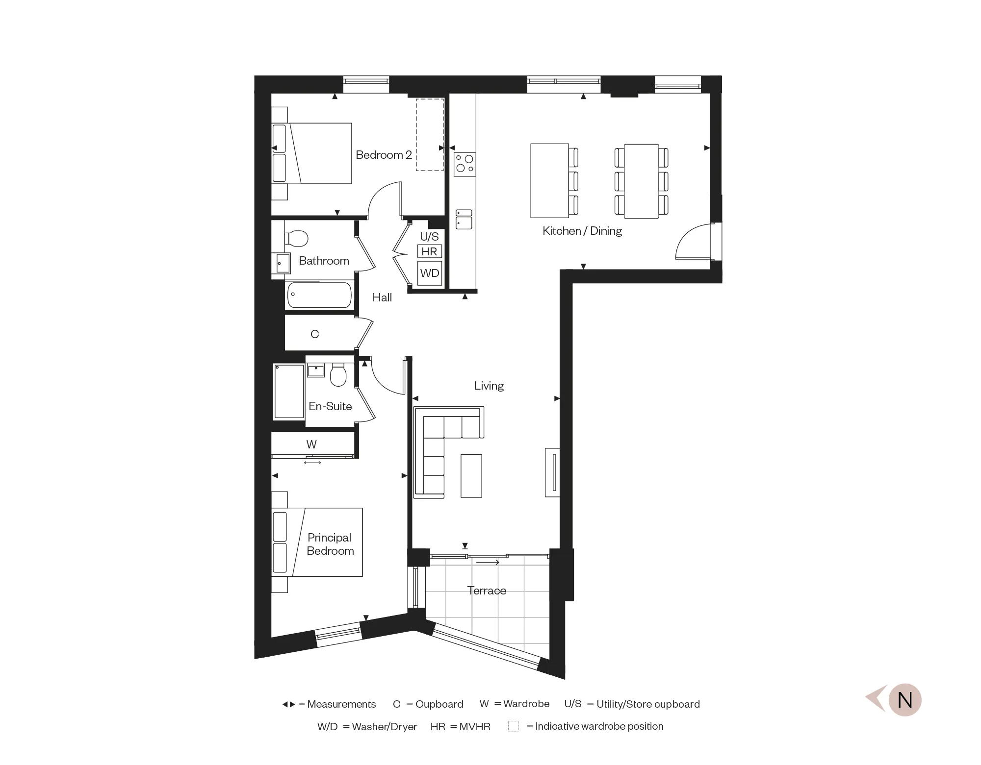 Apartment 81, The Icon Floorplan